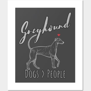 Greyhound - Dogs > People Posters and Art
